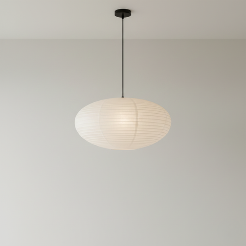 Lámpara colgante de papel ligero | Minimalista