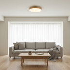 Lámpara de techo redonda de madera | Clásica