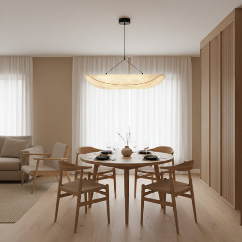 Lámpara colgante Japandi | minimalista